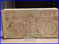 Marx Fort Mohawk Play Set Series 500/S Box#3751