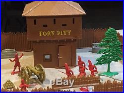 Marx Fort Pitt Partial Play Set (Rare)