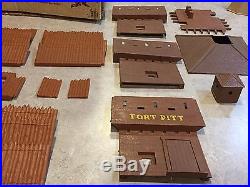 Marx Fort Pitt Play Set Series 750 Box#3741