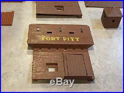 Marx Fort Pitt Play Set Series 750 Box#3741