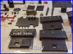 Marx Fort York Play Set Box#3640 (Canada set Very Rare)