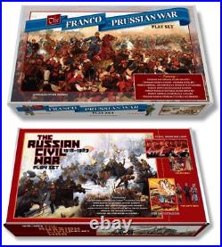 Marx Franco-Prussian War Play Set Box OR Marx Russian Civil War Play Set Box