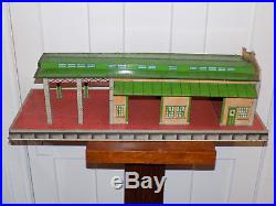 Marx Freight Terminal Tin Playset