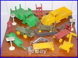 Marx Freight Terminal Tin Playset