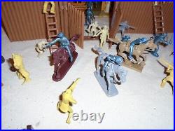 Marx Ft. Apache Stockade playset accessories extra figures original box