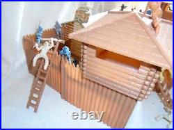 Marx Ft. Apache Stockade playset accessories extra figures original box