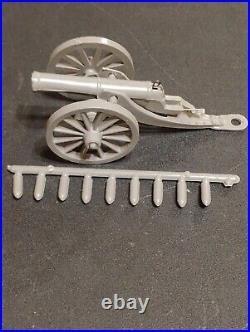 Marx Giant Battle Of The Blue And Gray Original Firing Cannon Shells Near Mint