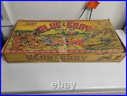 Marx Giant Battle Of The Blue And Gray Playset Original Empty Box Acw CIVIL War