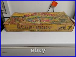 Marx Giant Battle Of The Blue And Gray Playset Original Empty Box Acw CIVIL War