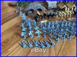 Marx Giant Battle Of The Blue & Gray Play Set 1961 No. 4764 Original Box Bags