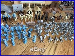 Marx Giant Battle Of The Blue & Gray Play Set 1961 No. 4764 Original Box Bags