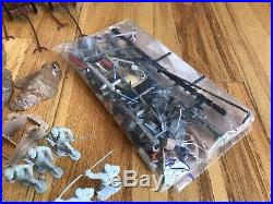 Marx Giant Battle Of The Blue & Gray Play Set 1961 No. 4764 Original Box Bags