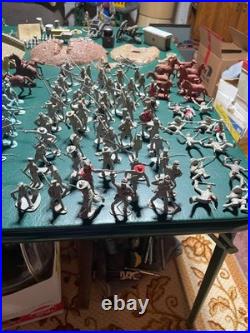 Marx Giant Battle of the Blue & Gray Civil War Playset