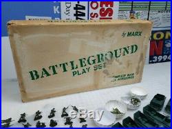 Marx Giant Battleground 4781 Rare Huge Filled Set Many Items In This Rare Set