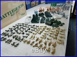 Marx Giant Battleground 4781 Rare Huge Filled Set Many Items In This Rare Set