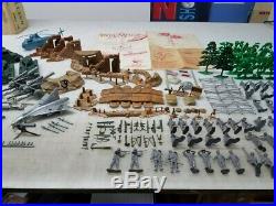 Marx Giant Battleground 4781 Rare Huge Filled Set Many Items In This Rare Set