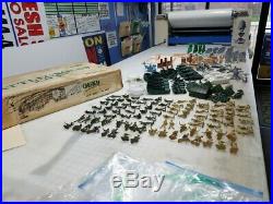 Marx Giant Battleground 4781 Rare Huge Filled Set Many Items In This Rare Set