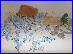 Marx Giant Blue And Gray Battle Playset