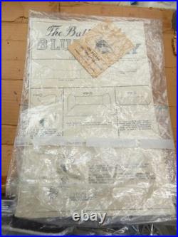 Marx Giant Blue & Grey Battle Set Playset 1960's Bundled Pcs Lot