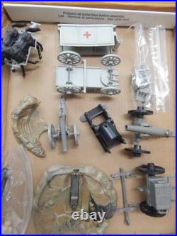 Marx Giant Blue & Grey Battle Set Playset 1960's Bundled Pcs Lot Marx Giant Blue & Grey Battle Set Playset 1960's Bundled Pcs Lot