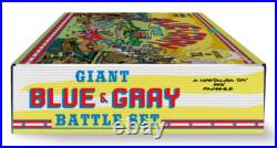 Marx Giant Blue and Gray Battle Play Set Box