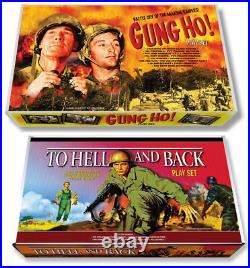 Marx Gung Ho! Play Set Box OR To Hell and Back Play Set Box