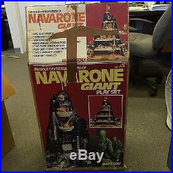 Marx Guns of Navarone Giant Playset with box