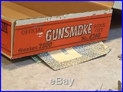 Marx Gunsmoke Play Set Series 2000 Box#4268