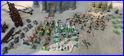 Marx HO Miniature Playset Knights & Vikings Toy Soldier Set in Original Box