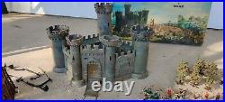 Marx HO Miniature Playset Knights & Vikings Toy Soldier Set in Original Box