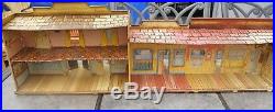 Marx HOTEL SIDE Western Town tin litho Roy Rogers Mineral City edition