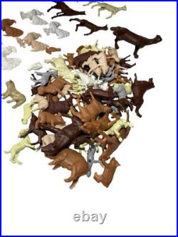 Marx Happi Time Farm & Dairy Farm Lot Barns Animals People Silos Accessories Tin