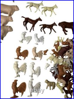 Marx Happi Time Farm & Dairy Farm Lot Barns Animals People Silos Accessories Tin