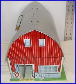 Marx Happi Time Farm Red Barn Play Set 1960 With Accessories