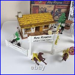 Marx Happi Time Roy Rogers Rodeo Ranch #3990 COMPLETE PARTS Clapboard House