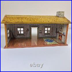 Marx Happi Time Roy Rogers Rodeo Ranch #3990 COMPLETE PARTS Clapboard House