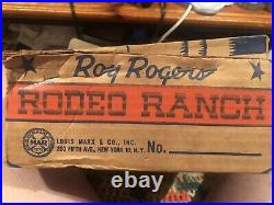 Marx Happi Time Roy Rogers Rodeo Ranch Playset