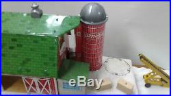 Marx Happi Time Tin Farm with Pig Sheds Lots of accessories and Animals