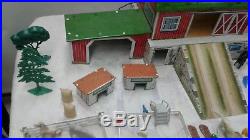 Marx Happi Time Tin Farm with Pig Sheds Lots of accessories and Animals