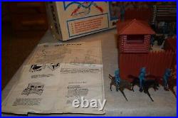 Marx Heritage Fort Apache # 79 59093C, 99 % complete and very nice in box