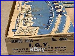 Marx I. G. Y. Arctic Satelllite Base Set Series 1000 Box#4800