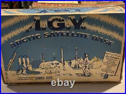 Marx I. G. Y. Artic Satellite Base Play Set Box#4800