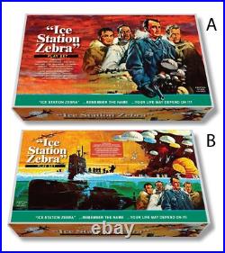 Marx Ice Station Zebra Play Set Box