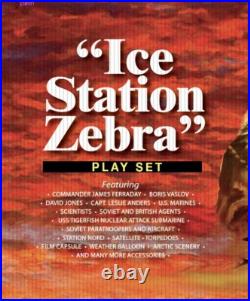 Marx Ice Station Zebra Play Set Box