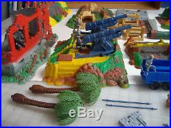 Marx Ideal Battle Action Play Set With Many Extras Huge Must See