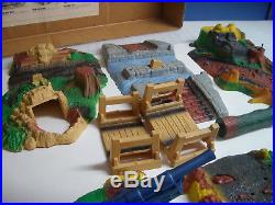 Marx Ideal Battle Action Play Set With Many Extras Huge Must See