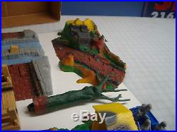 Marx Ideal Battle Action Play Set With Many Extras Huge Must See