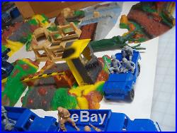 Marx Ideal Battle Action Play Set With Many Extras Huge Must See