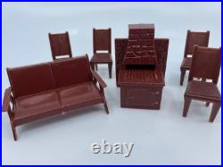 Marx Imagination Station Doll House Vintage 1960s Lot
