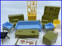 Marx Imagination Station Doll House Vintage 1960s Lot